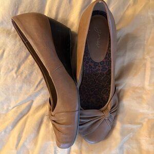 Brown Wedge Shoes